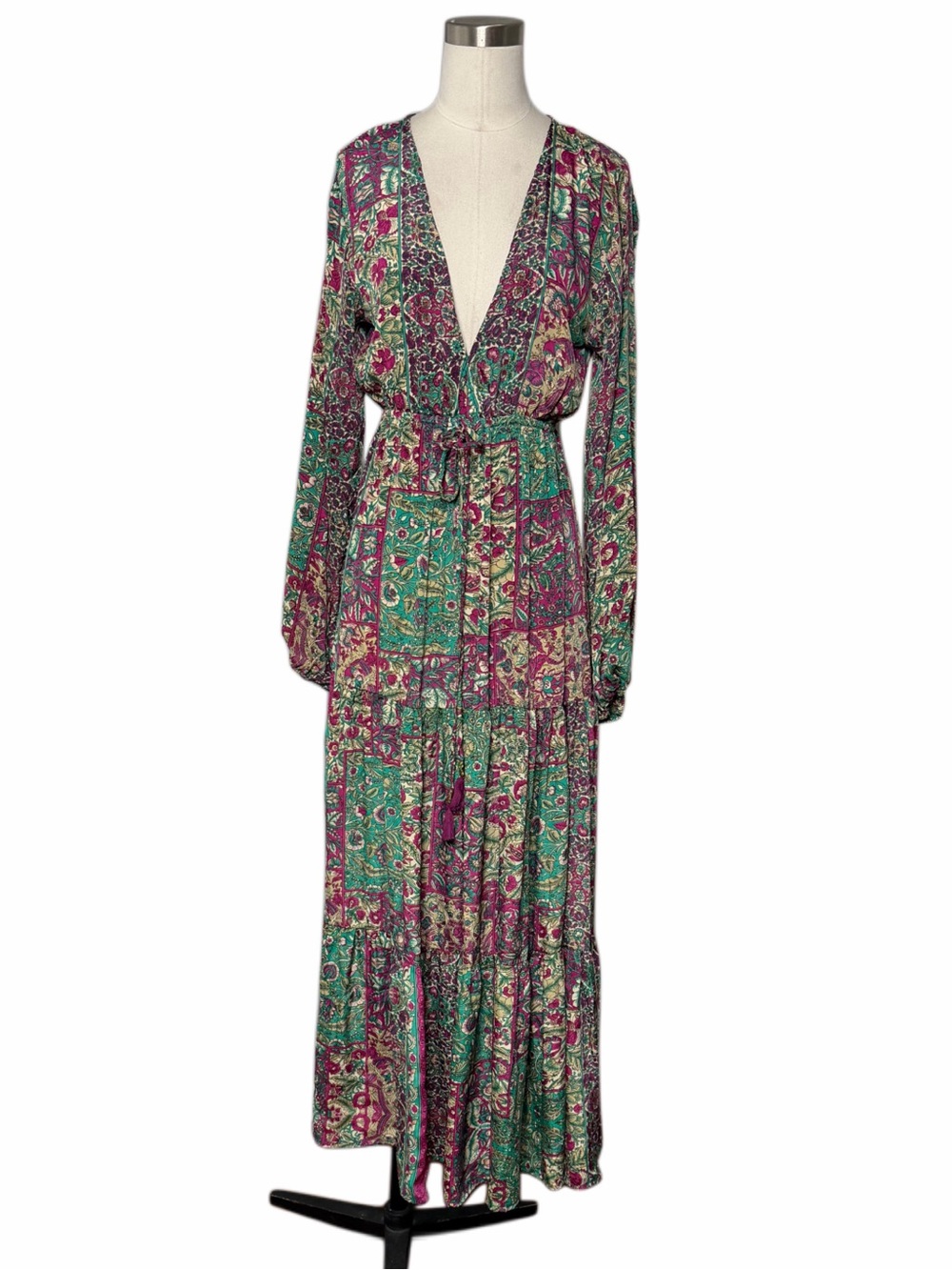 NWT Karma Highway Paisley Maxi Dress